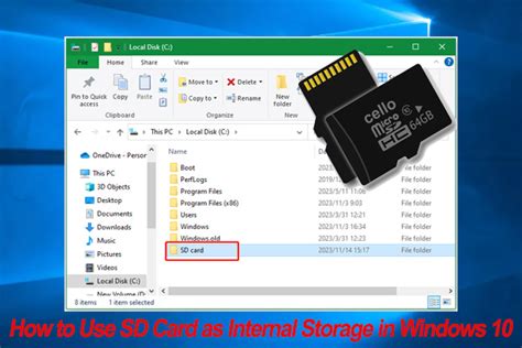 use sd card as internal storage|How to Use SD Card as Internal Storage on Windows 11 .